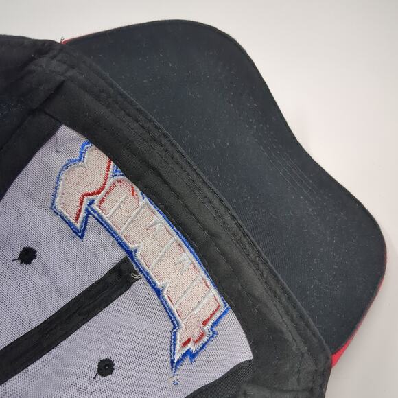 Summit Racing Equipment Lightning U.S. Flag Strapback Baseball Cap Black OS - Picture 8 of 10